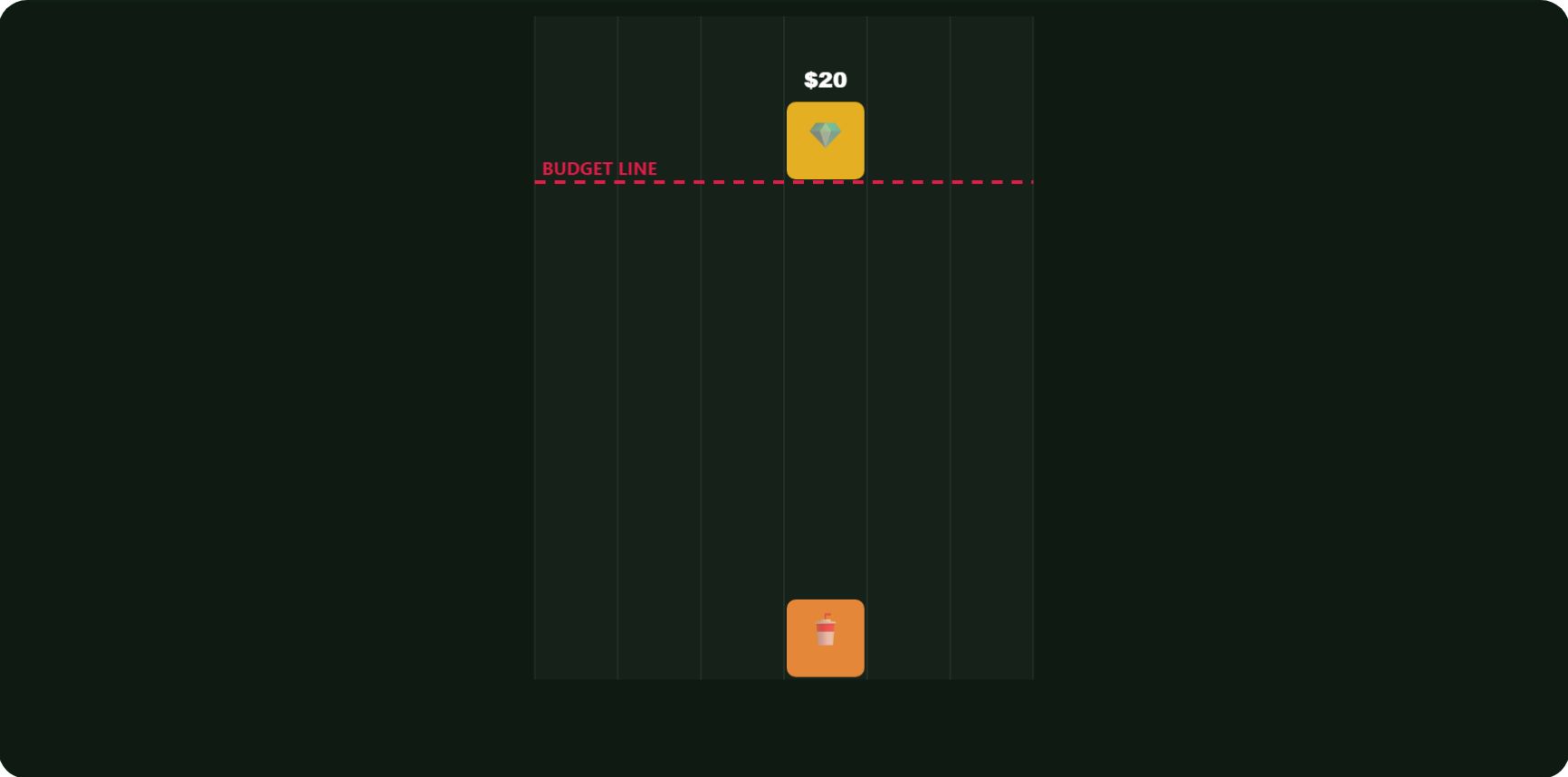 Budget Tetris gameplay