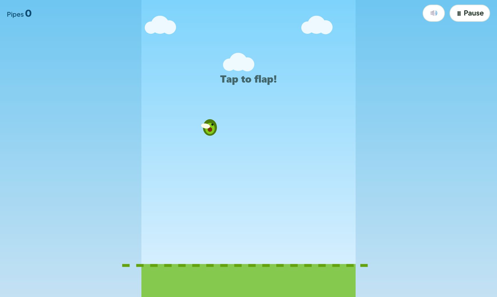 Flappy Guac gameplay