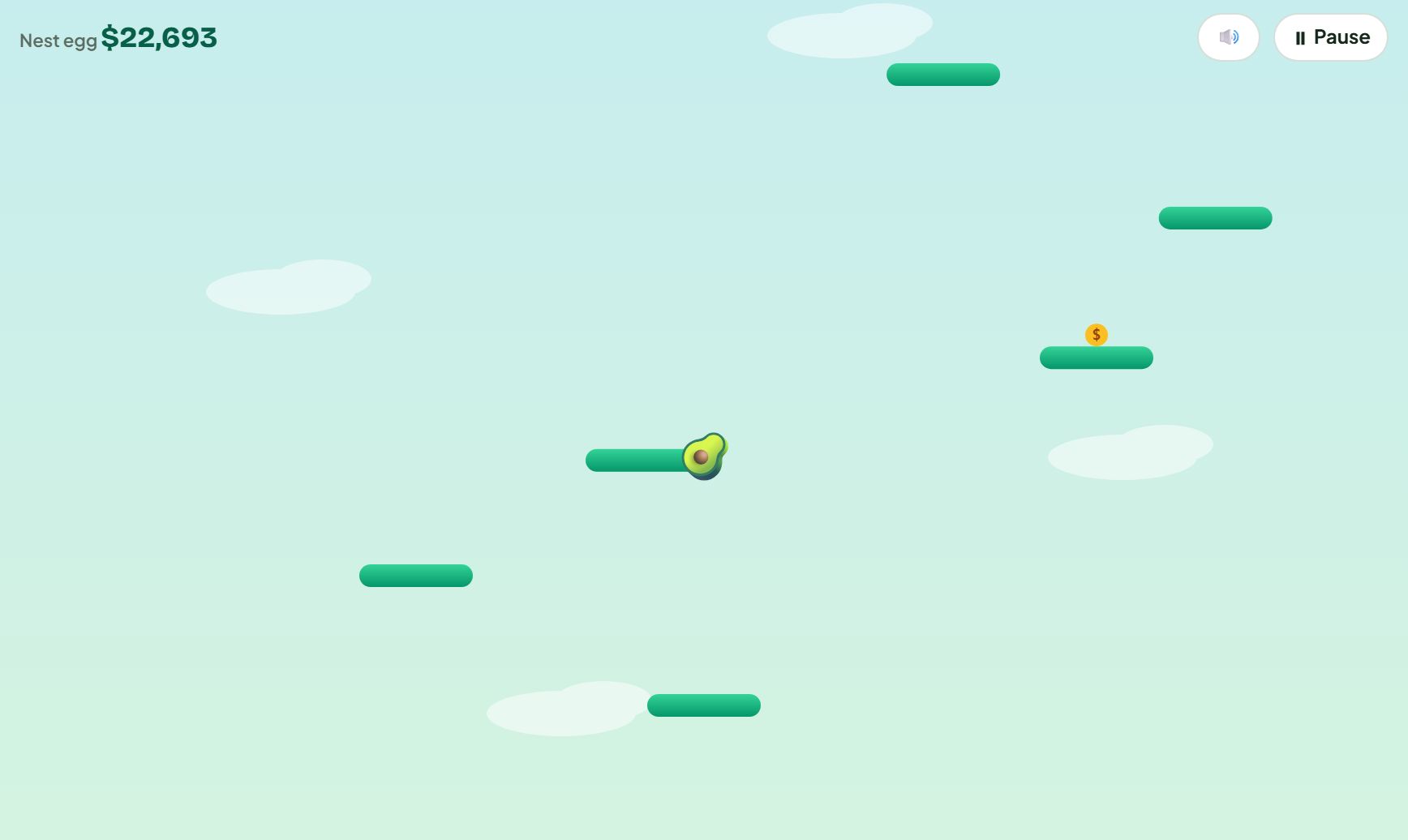 Nest Egg Climb gameplay