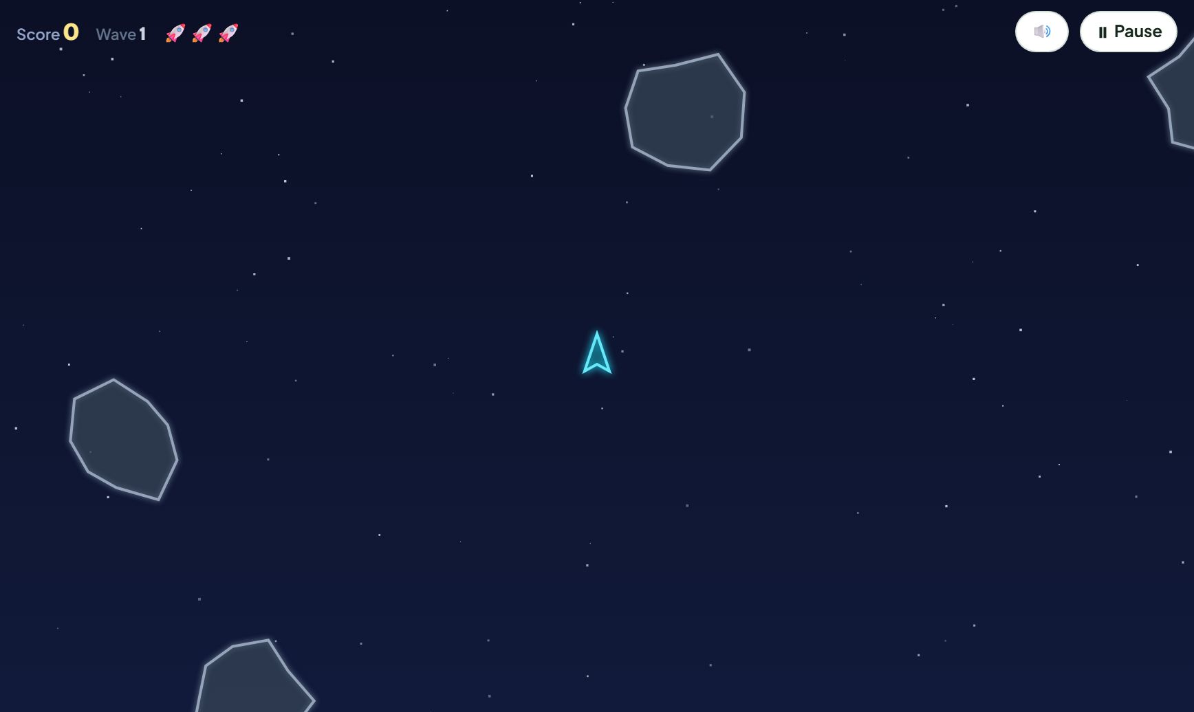 Space Rocks gameplay