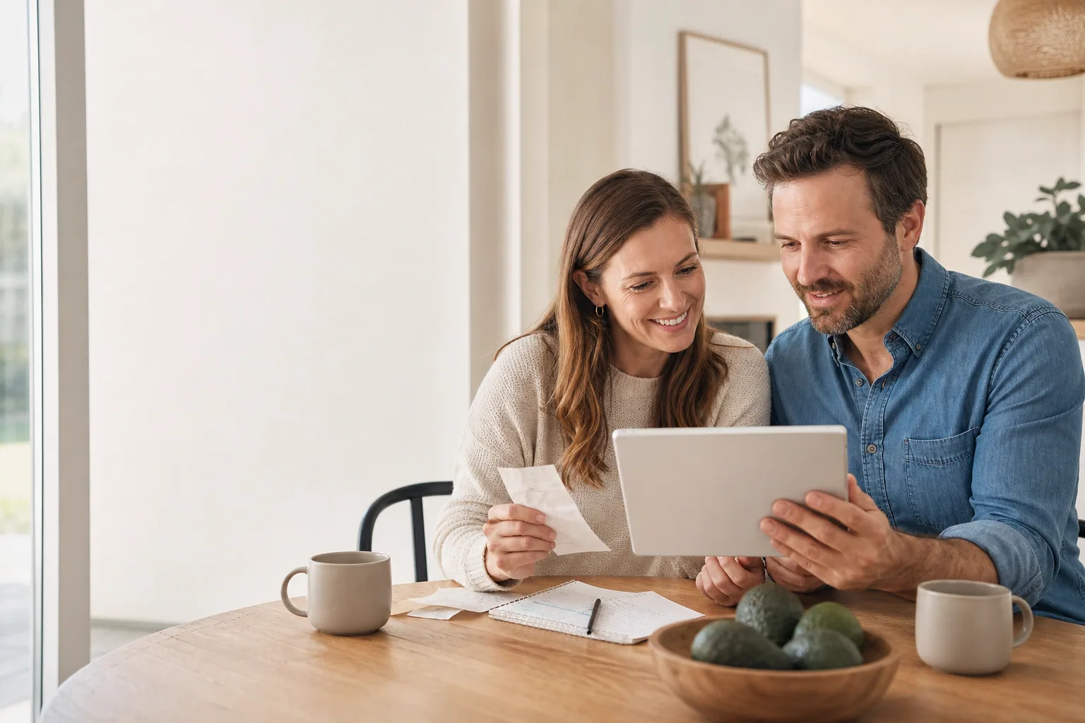 A couple seeing duplicate purchases collapse into one